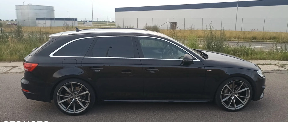 Audi A4 cena 104900 przebieg: 139772, rok produkcji 2017 z Kalisz małe 154